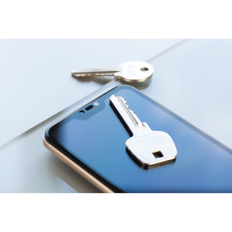 3MK HardGlass Max Lite gehard glas voor Samsung Galaxy A50s, zwart