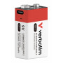 Verbatim 30251 USB-C oplaadbare batterij Li-ion 9V 335 mAh (1 st)