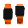 3mk Siliconen horlogeband voor Apple Watch 38/40/41 mm, oranje