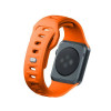 3mk Siliconen horlogeband voor Apple Watch 38/40/41 mm, oranje