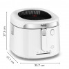 Tefal Filtra Vision FF2541E0 friteuse, 2,1 L, 1900 W, wit