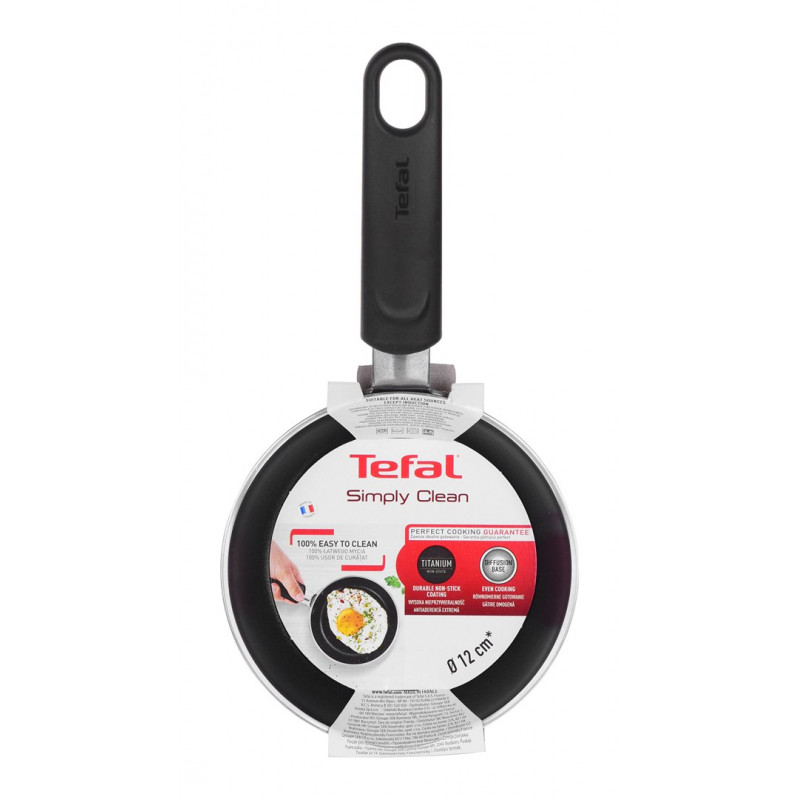 Tefal Simply Clean B56700 Allround pan, rond, 12 cm