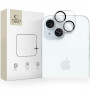 Tech-Protect Cam Fit+ Cameralens gehard glas voor Apple iPhone 14 / 14 Plus / 15 / 15 Plus, transparant