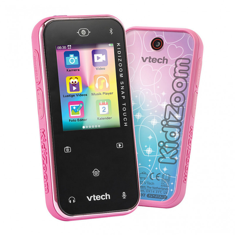 VTech KidiZoom Snap Touch 80-549254 digitale kindercamera, roze
