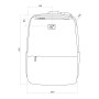 NanoRS RS202 B Laptoptas rugzak 15,6", zwart, 41x29x4, waterdicht