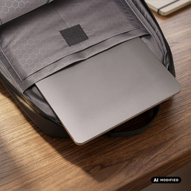 NanoRS RS202 B Laptoptas rugzak 15,6", zwart, 41x29x4, waterdicht