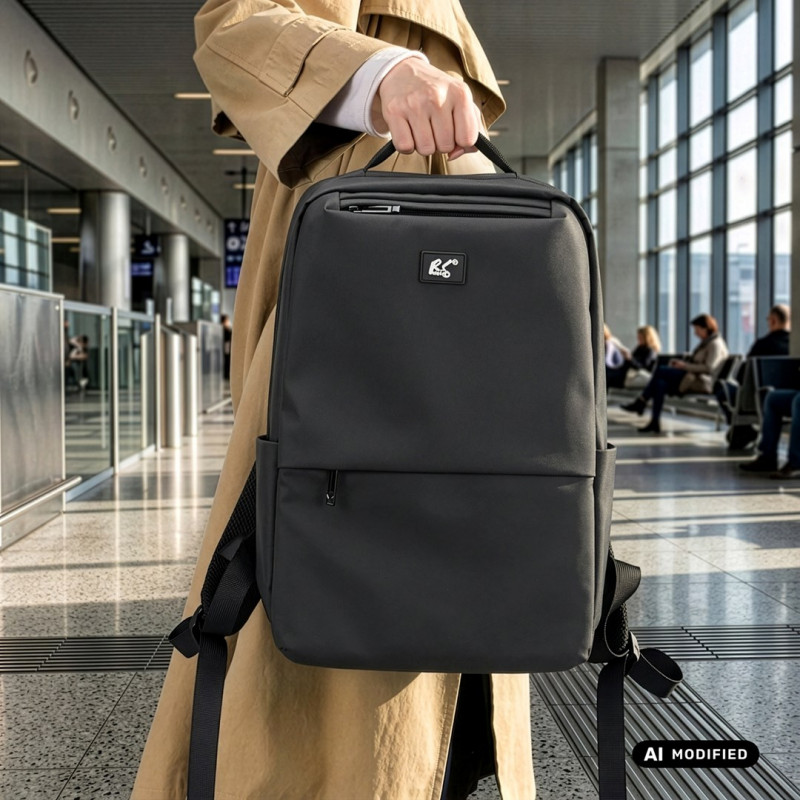 NanoRS RS202 B Laptoptas rugzak 15,6", zwart, 41x29x4, waterdicht