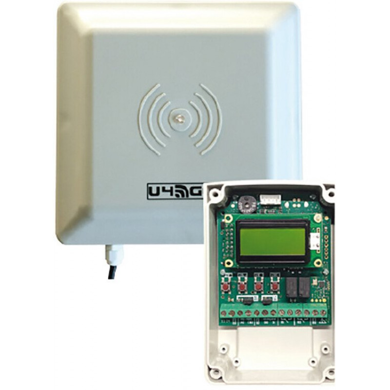 CDVI A6U48 langeafstands-toegangscontrolelezer met 6 m antenne
