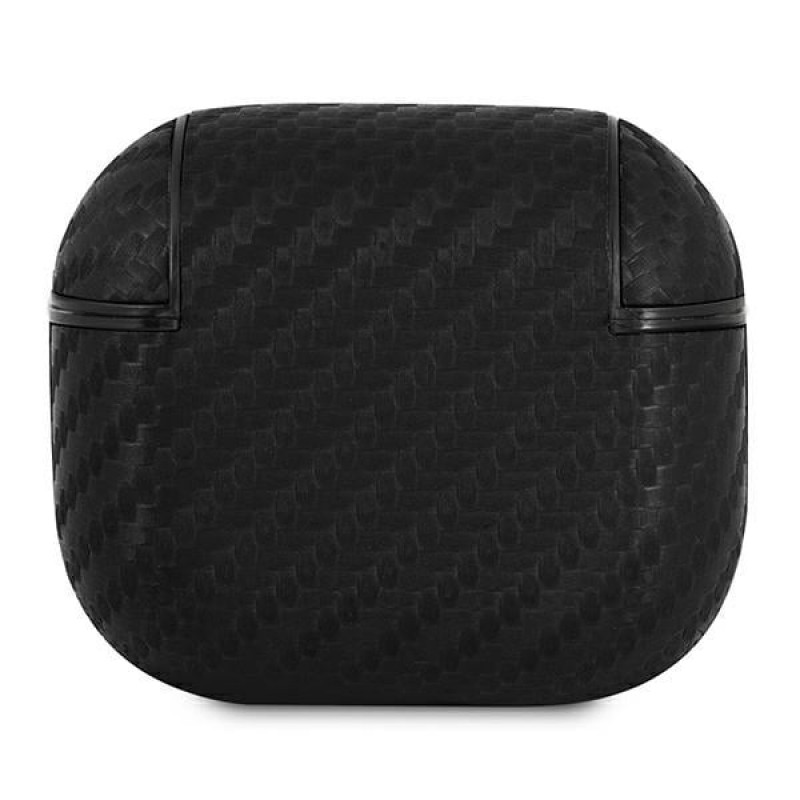 BMW BMA3WMPUCA PU Carbon M Collection hoesje voor Apple AirPods 3, zwart