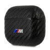 BMW BMA3WMPUCA PU Carbon M Collection hoesje voor Apple AirPods 3, zwart