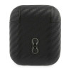 BMW BMA2WMPUCA PU Carbon M Collection hoesje voor Apple AirPods 1/2, zwart