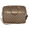 Guess GUCB15G4GFBR 4G Uptown laptoptas, 15 inch, bruin
