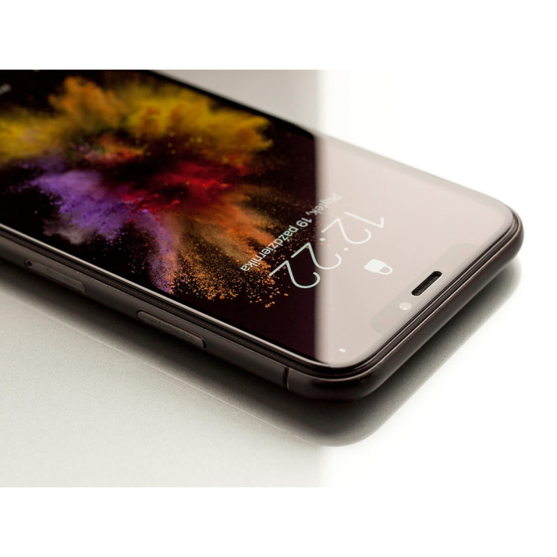 3MK HardGlass Max gehard glas voor Apple iPhone 8, zwart