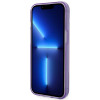 Guess GUHCP14SHGCOU Translucente hardcase voor Apple iPhone 14 / 15 / 13 6,1 inch, paars
