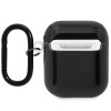 BMW BMA222SWTK Multiple Colored Lines hoesje voor Apple AirPods 1/2, zwart