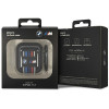 BMW BMA222SWTK Multiple Colored Lines hoesje voor Apple AirPods 1/2, zwart