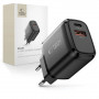 Tech-Protect NCA30 USB-A, USB-C wandlader PD 30W / QC3.0, zwart