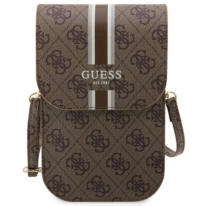 Guess GUWBP4RPSW 4G Stripes handtas, bruin