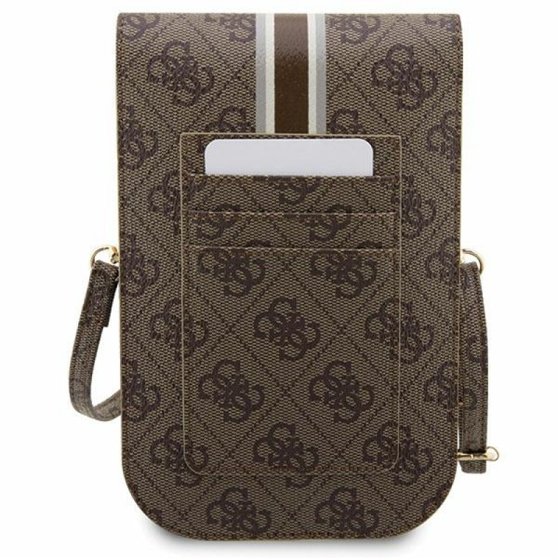 Guess GUWBP4RPSW 4G Stripes handtas, bruin