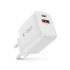 Tech-Protect NCA30 USB-A, USB-C wandlader PD 30W / QC3.0, wit