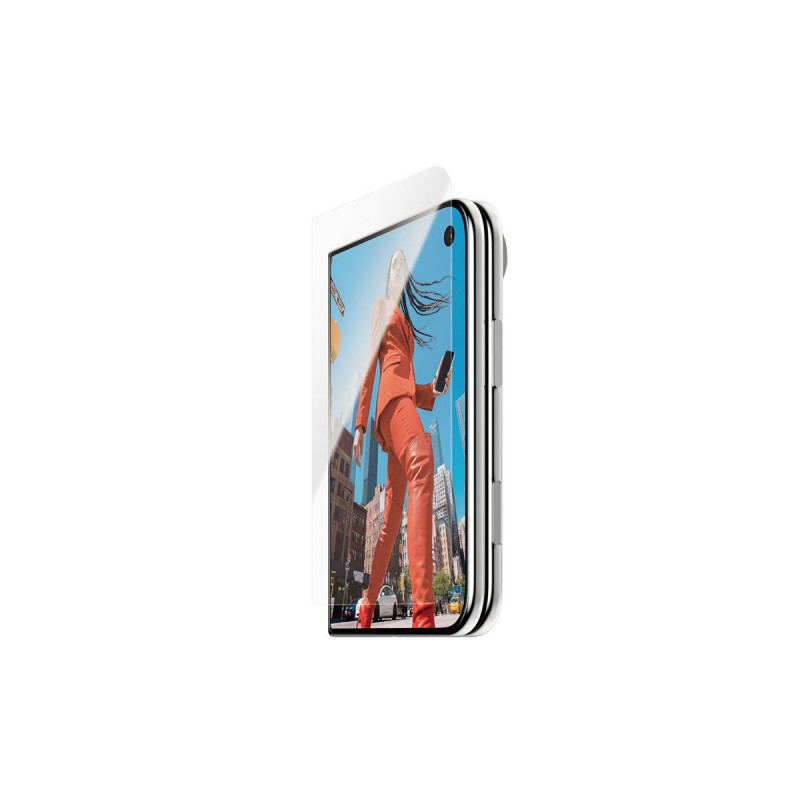 PanzerGlass frontscreenbeschermer voor iPhone Duo met EasyAligner, transparant