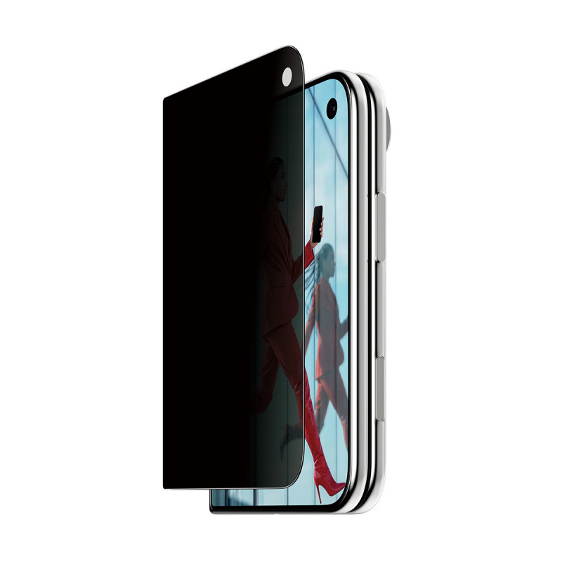 PanzerGlass 2-weg privacy front screenprotector voor iPhone 18 Duo