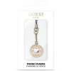 Guess GUCPMHGLD Heart Diamond Charm telefoonkoord met strassteentjes, goud