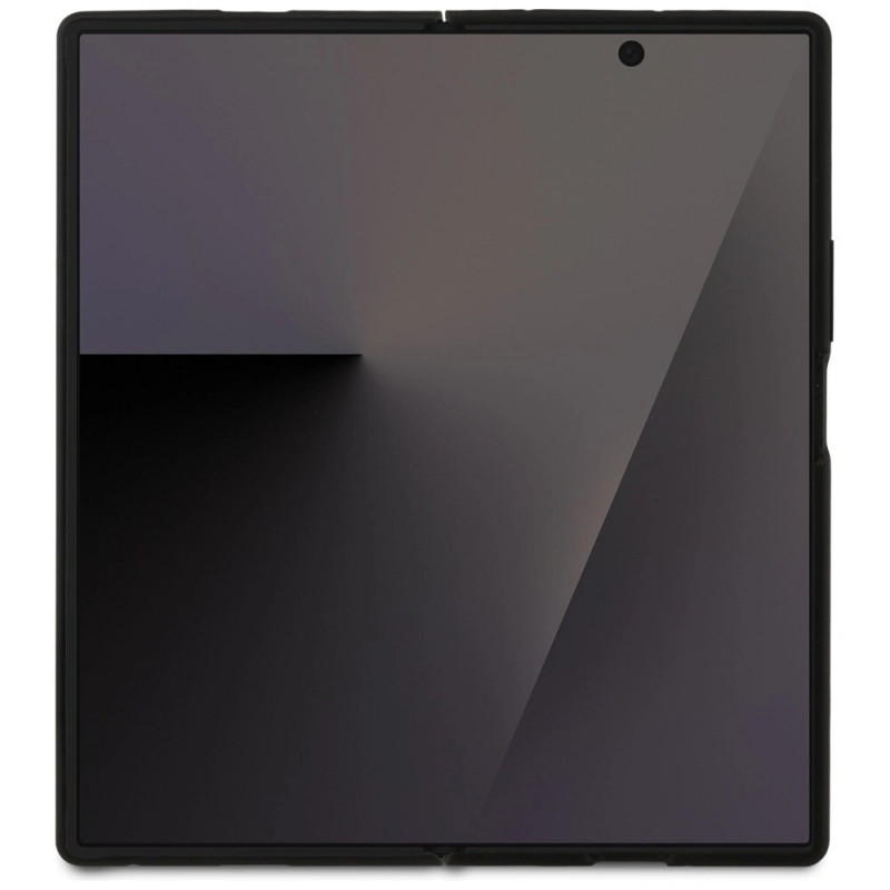 Guess 4G Classic MagSafe-hoesje voor Samsung Galaxy Z Fold7, zwart