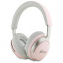 Guess GUBHC22PSBCSMP draadloze over-ear hoofdtelefoon met metalen scriptlogo, ANC/ENC, roze