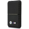 BMW M Carbon Metal Logos MagSafe-portemonnee, zwart
