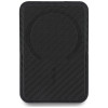 BMW M Carbon Metal Logos MagSafe-portemonnee, zwart