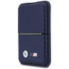 BMW M Carbon Metal Logos MagSafe-portemonnee, marineblauw