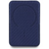 BMW M Carbon Metal Logos MagSafe-portemonnee, marineblauw