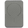 BMW M Carbon Metal Logos MagSafe-portemonnee, antraciet
