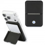 BMW Carbon Metal Logos MagSafe-portemonnee, zwart