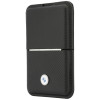 BMW Carbon Metal Logos MagSafe-portemonnee, zwart