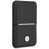 BMW Carbon Metal Logos MagSafe-portemonnee, zwart