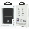 BMW Carbon Metal Logos MagSafe-portemonnee, zwart