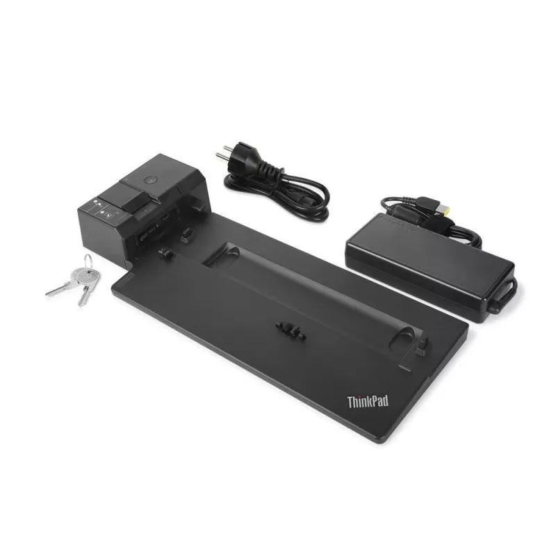Lenovo ThinkPad Basic Docking Station, 10/100/1000 Mbit/s, zwart, Kensington Lock, 40AG0090SA