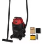 Einhell TC-VC 2555 nat/droog stofzuiger, 25 l, zwart/rood
