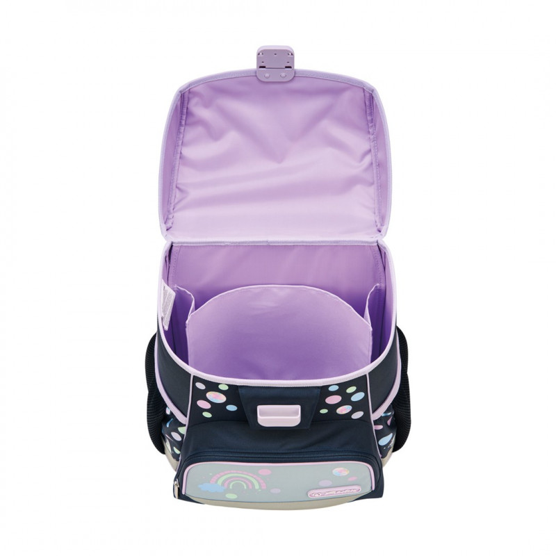 Herlitz Loop Plus Unicorn Dreams set schooltas basisschool, donkerblauw/roze