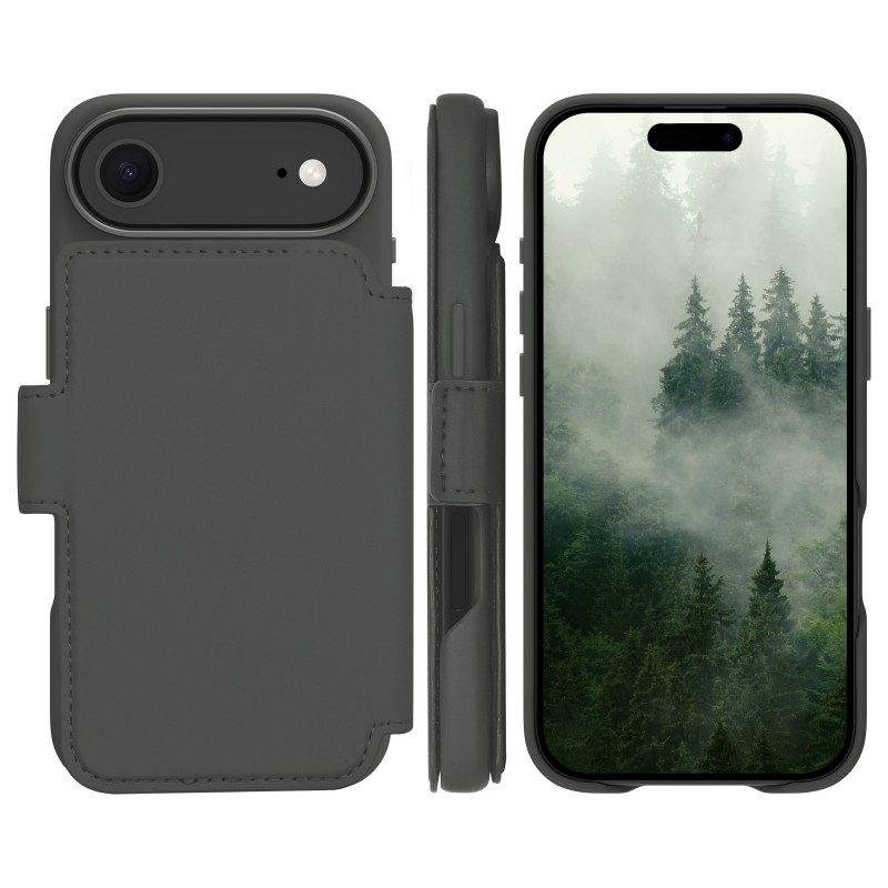 dbramante1928 Lynge MagSafe-flipcase, Forest Shadow, voor Apple iPhone Air (LM66ICGR6686)