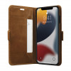 dbramante1928 Copenhagen Slim flipcase, gekorreld leer, tan, voor Apple iPhone 13 mini (CS54GT001324)