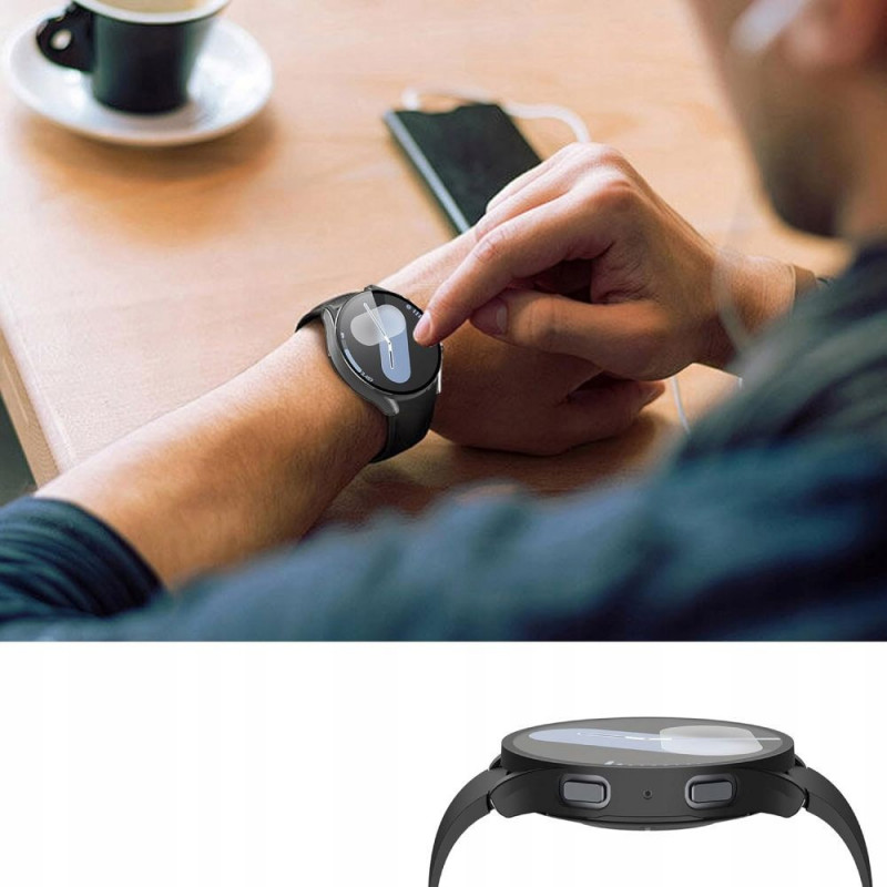 Tech-Protect Defense360 hoesje voor Samsung Galaxy Watch 7 44 mm, zwart