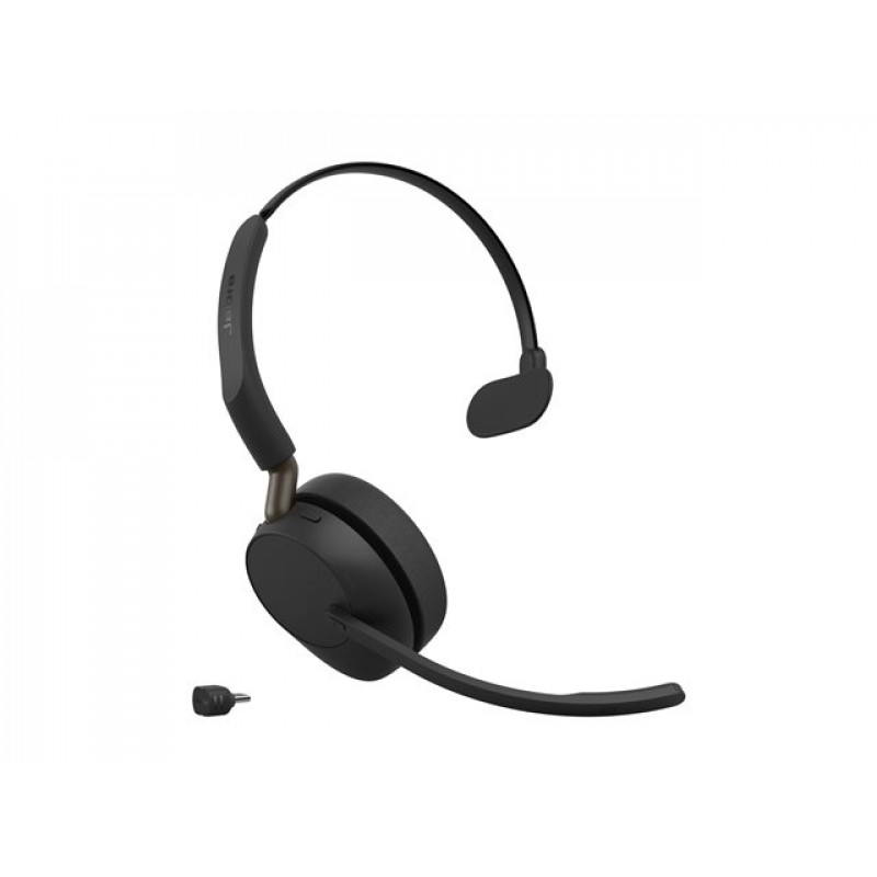 Jabra Evolve3 65 UC mono headset, Link 390c, oplaadstandaard, zwart (36599-889-889)