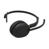 Jabra Evolve3 65 UC mono headset, Link 390c, oplaadstandaard, zwart (36599-889-889)