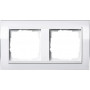 Gira Event Clear Frame 2-Gang 0212723, Wit
