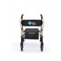 Rehafund Marsylia RF-617/ZŁ vierwielige rollator, goud
