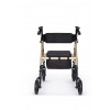 Rehafund Marsylia RF-617/ZŁ vierwielige rollator, goud