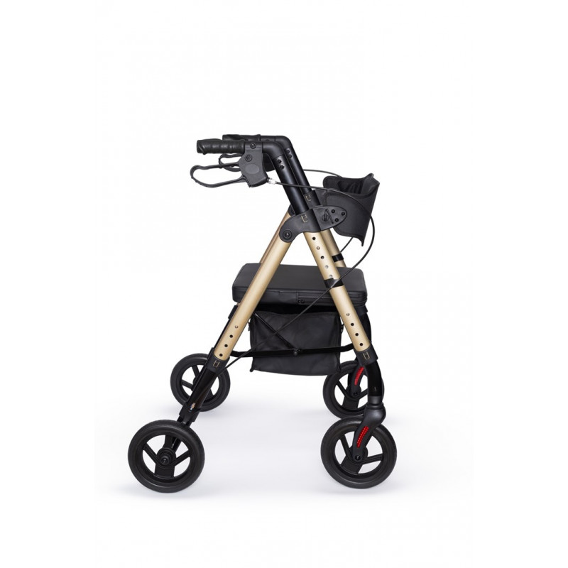 Rehafund Marsylia RF-617/ZŁ vierwielige rollator, goud